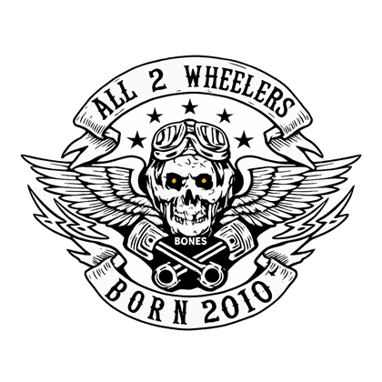 All2Wheelers Bones logo